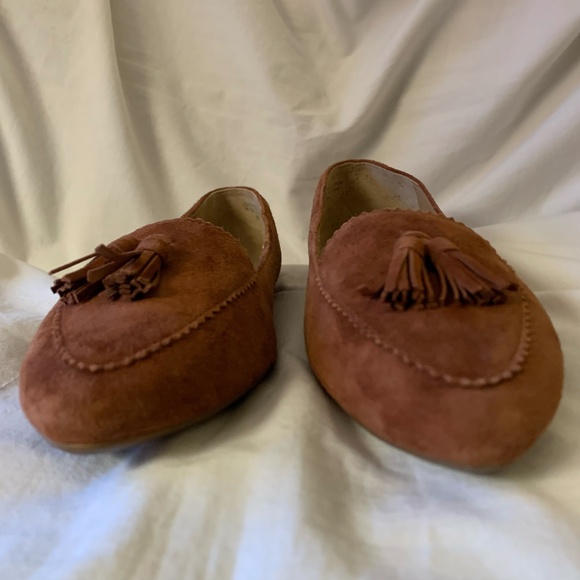 Talbots 'Francesca Tassel Tie Driving Moccasin' slip on flats - Picture 3 of 12